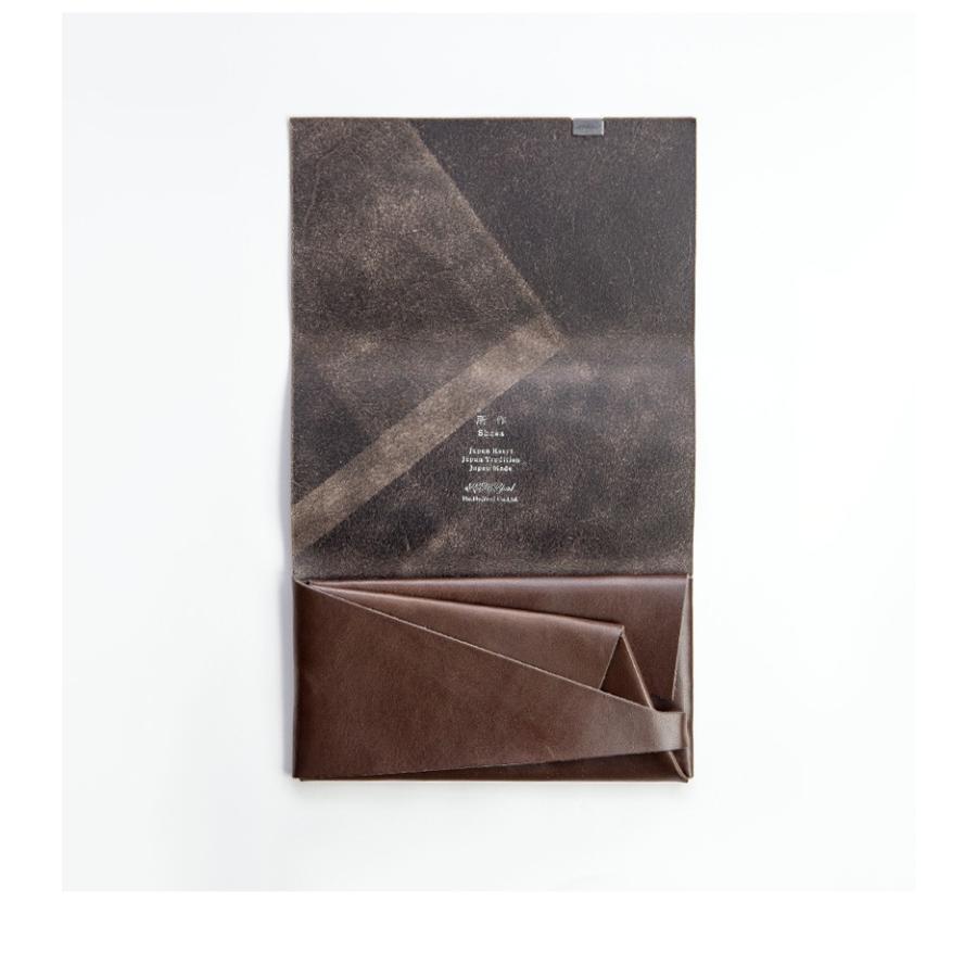 【レア】所作 Shosa 長財布 エンベロープ 所作 shosa 長財布 ロングウォレット 本革 レザー basic 日本製