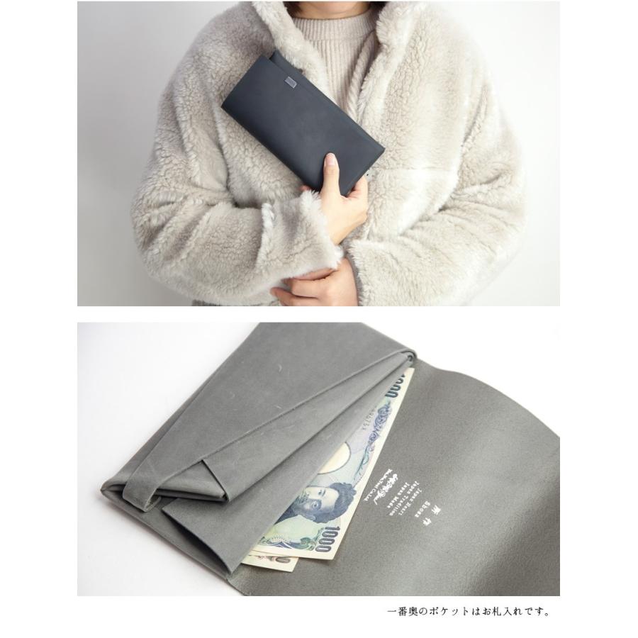 所作 shosa 長財布 ロングウォレット 本革 レザー オイルヌバック ブランド 日本製 メンズ レディースの画像