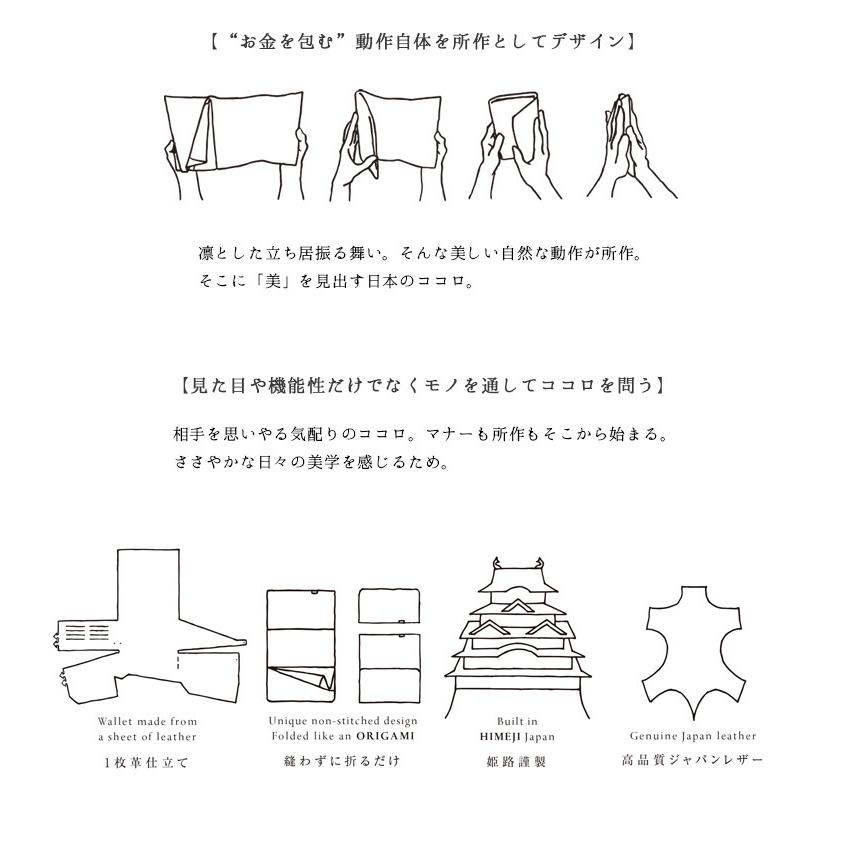 所作 shosa 長財布 ロングウォレット クォーツ レザー 日本製 メンズ レディースの画像