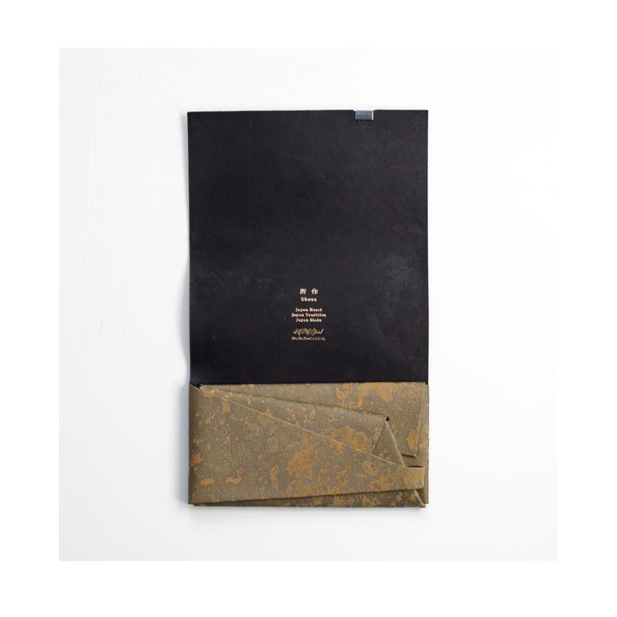 所作（shosa） 長財布 満月 月面 本革 レザー 日本製 メンズ