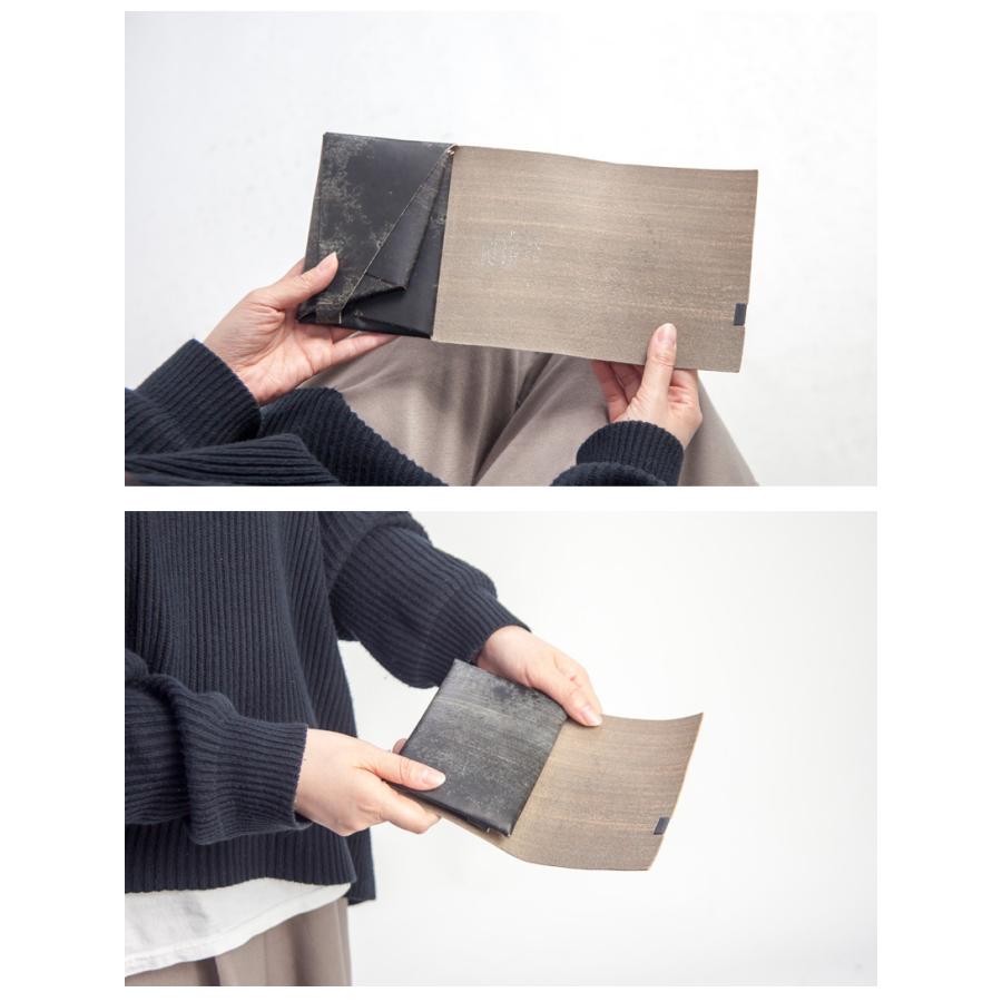 所作（shosa） ショートウォレット1.0 等伯 三つ折り財布 本革 レザー