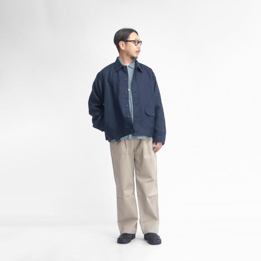 美品 ユナイテッドアローズ 麻リネン100% ヘリンボーン ジャケット L 紺 美品 ユナイテッドアローズ 麻リネン100% ヘリンボーン ジャケット L