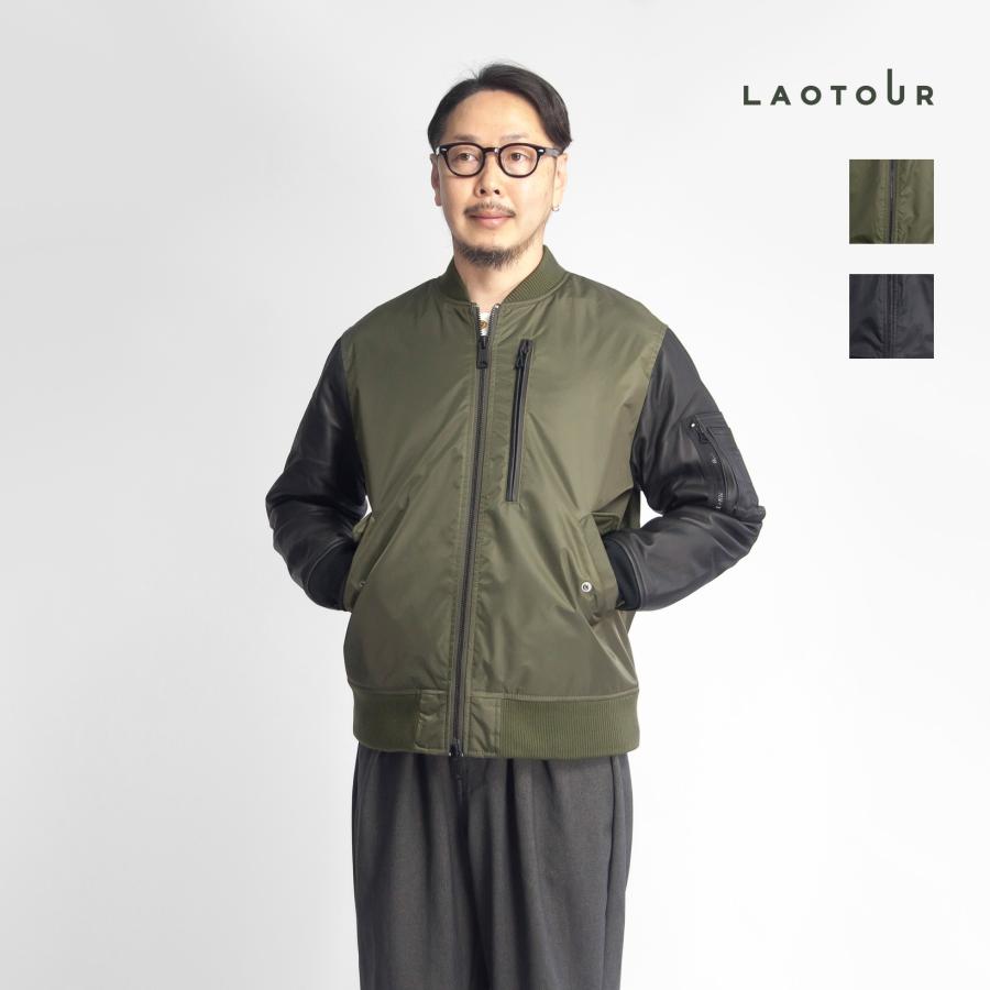 時間限定価格LAOTOUR MA-1ジャケット ブルゾン