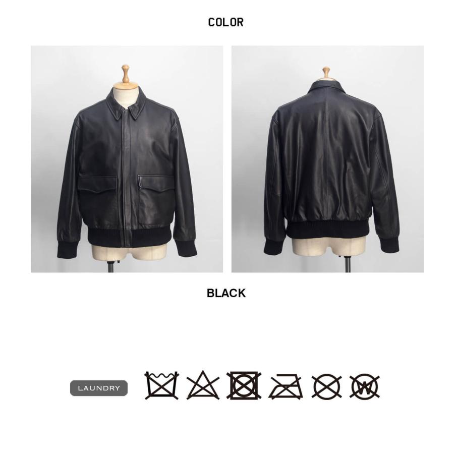 A-2ジャケット 44 Lサイズ San Diego Leather カリフォルニアスポーツウェア CALIFORNIA SPORTSWEAR