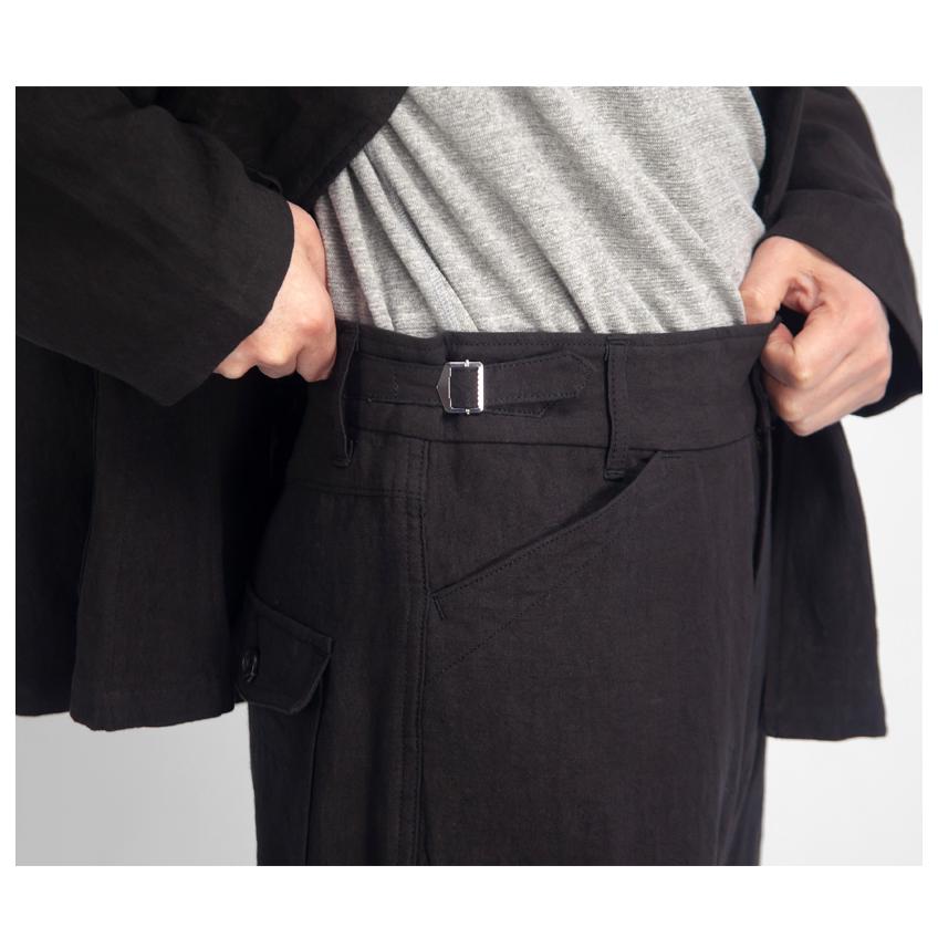 Le Sans Pareil リネンストレートパンツ　42 ルサンパレイユ le sans pareil リネン100％ フレンチチャイナ