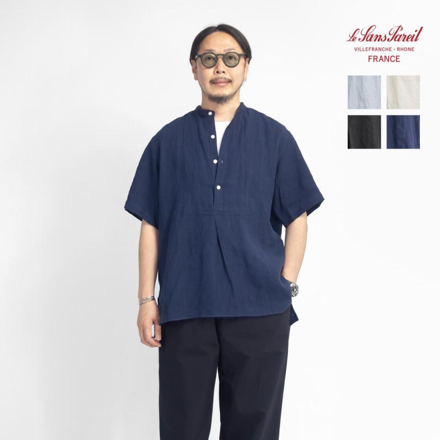 Le Sans Pareil ルサンパレイユ フレンチリネン 麻100％ プルオーバー