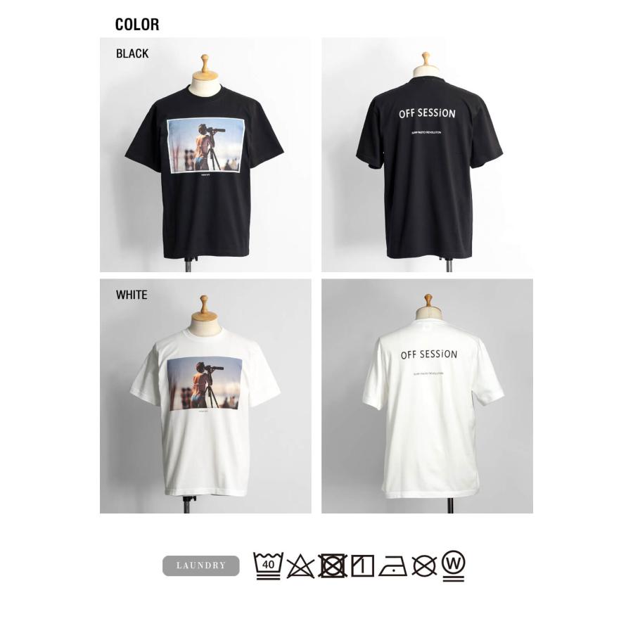 セール価格】オフセッション OFF SESSiON サーフフォトプリントT