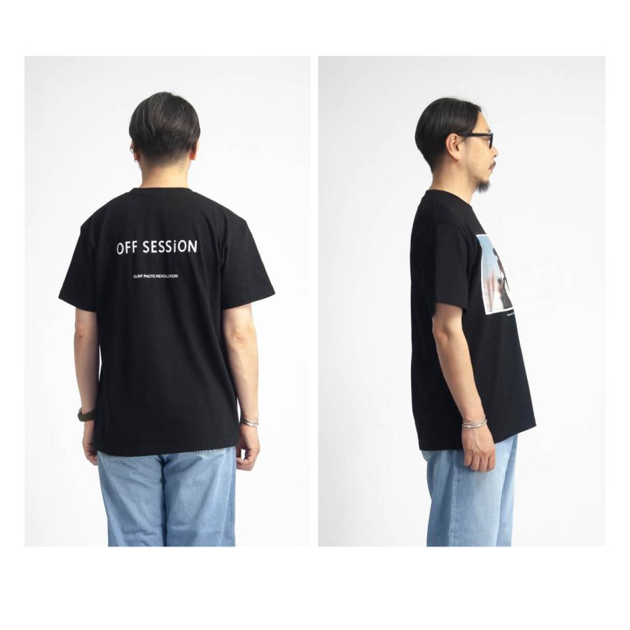 オフセッション OFF SESSiON サーフフォトプリントTシャツ 佐藤秀明