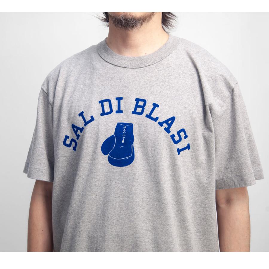 A.G.スポルディング＆ブロス A.G.SPALDING＆BROS アーカイブ フロッキープリントTシャツ 日本製 SAL DI BLASIの画像