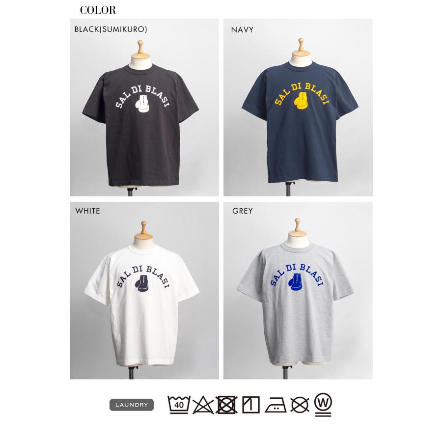 A.G.スポルディング＆ブロス A.G.SPALDING＆BROS アーカイブ フロッキープリントTシャツ 日本製 SAL DI BLASIの画像
