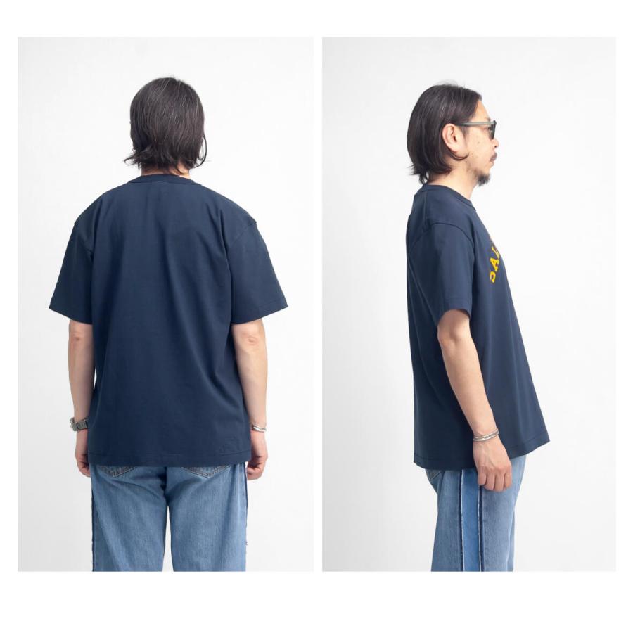 A.G.スポルディング＆ブロス A.G.SPALDING＆BROS アーカイブ フロッキープリントTシャツ 日本製 SAL DI BLASIの画像