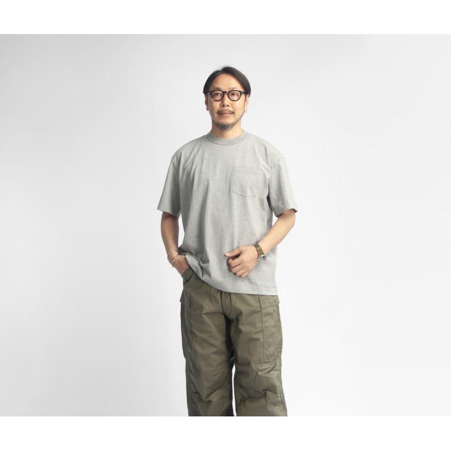 A.G.スポルディング＆ブロス A.G.SPALDING＆BROS ヘビーウエイト ポケットTシャツ 日本製 メンズの画像