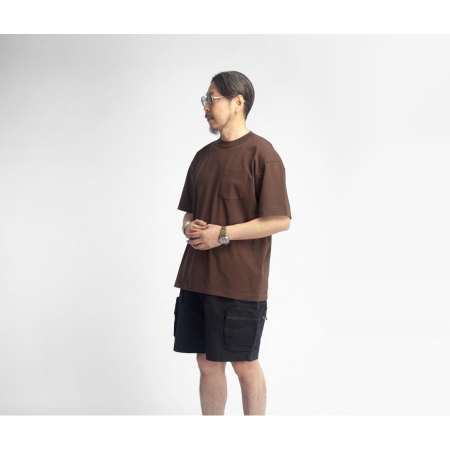 A.G.スポルディング＆ブロス A.G.SPALDING＆BROS ヘビーウエイト ポケットTシャツ 日本製 メンズの画像