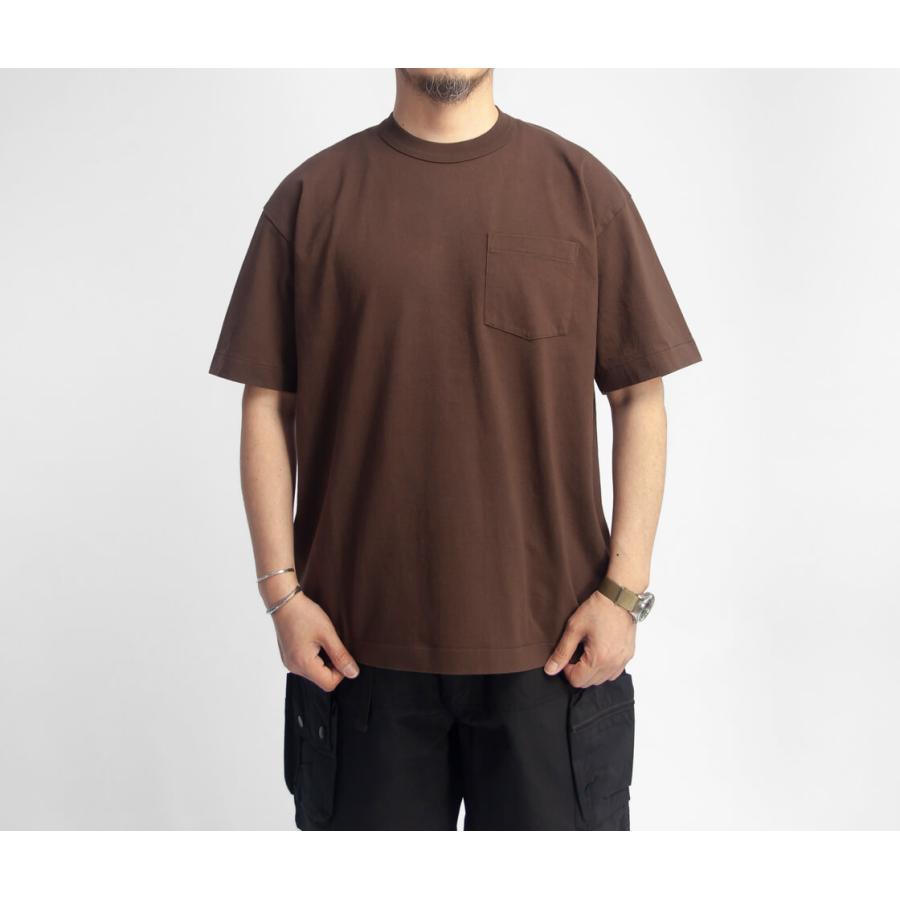 A.G.スポルディング＆ブロス A.G.SPALDING＆BROS ヘビーウエイト ポケットTシャツ 日本製 メンズの画像