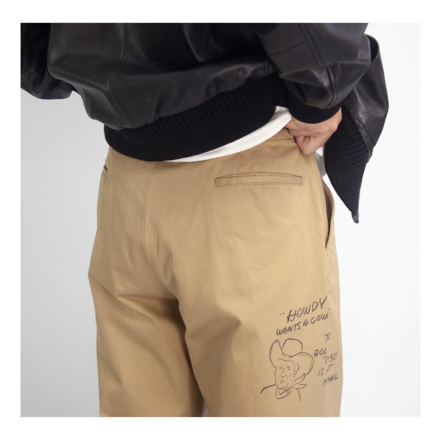 定価4万【ナンバーナイン】08AW刺繍ステッチチノパンツ3★宮下貴裕/ソロイスト 定価4万【ナンバーナイン】08AW刺繍ステッチチノパンツ3☆宮下