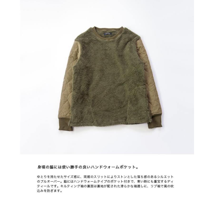 無線 グラディス 乳剤 ボア プル オーバー メンズ Kurokawa Futon Jp