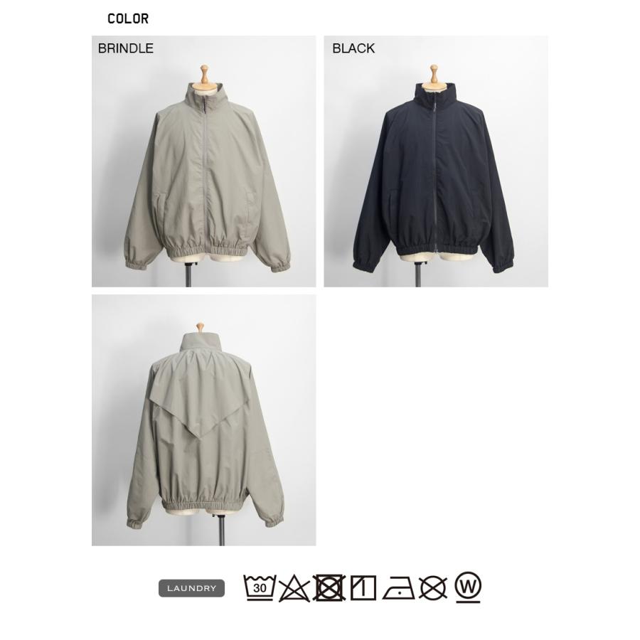 【BURLAP OUTFITTER×ear】フォックストラックジャケット Natural/商品詳細 【BURLAP OUTFITTER】 Track Jacket (Supplex Nylon)