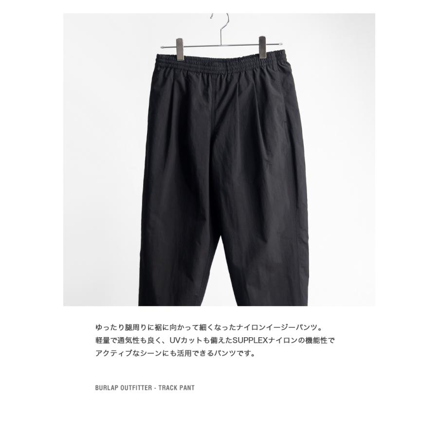 BURLAP OUTFITTER TRACK PANT Lサイズ BURLAP OUTFITTER（バーラップアウトフィッター） BURLAP OUTFITTER