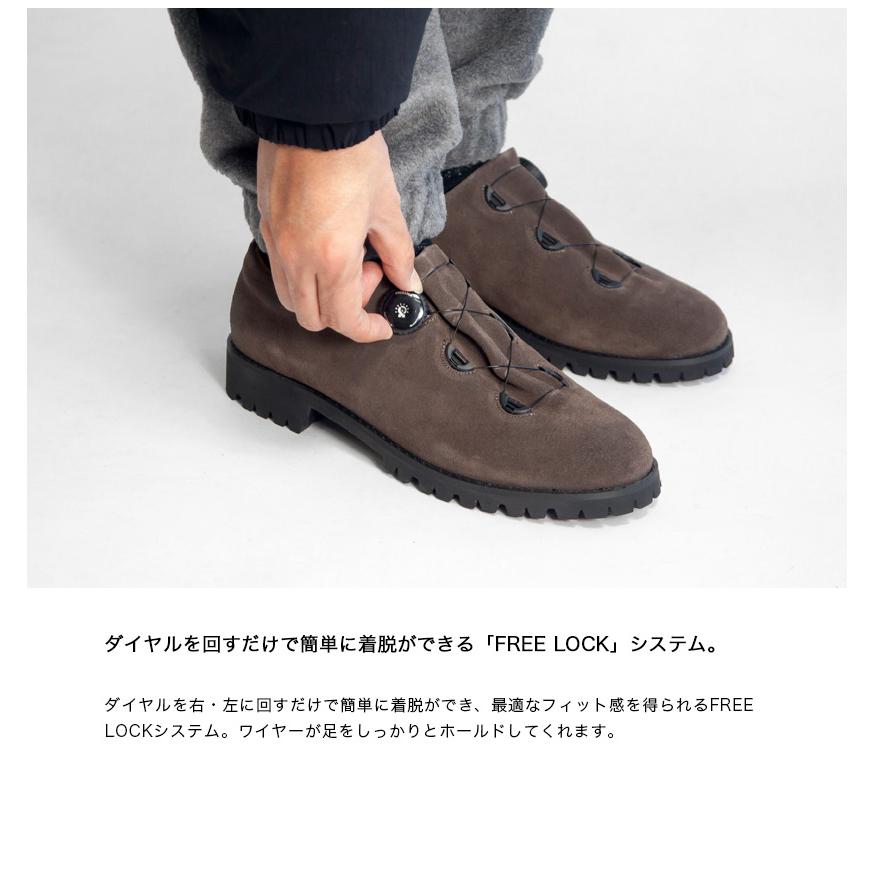 【セール価格】 モールシューズ molle shoes フリーロック スエードマウンテンシューズ メンズ｜marcarrows｜06