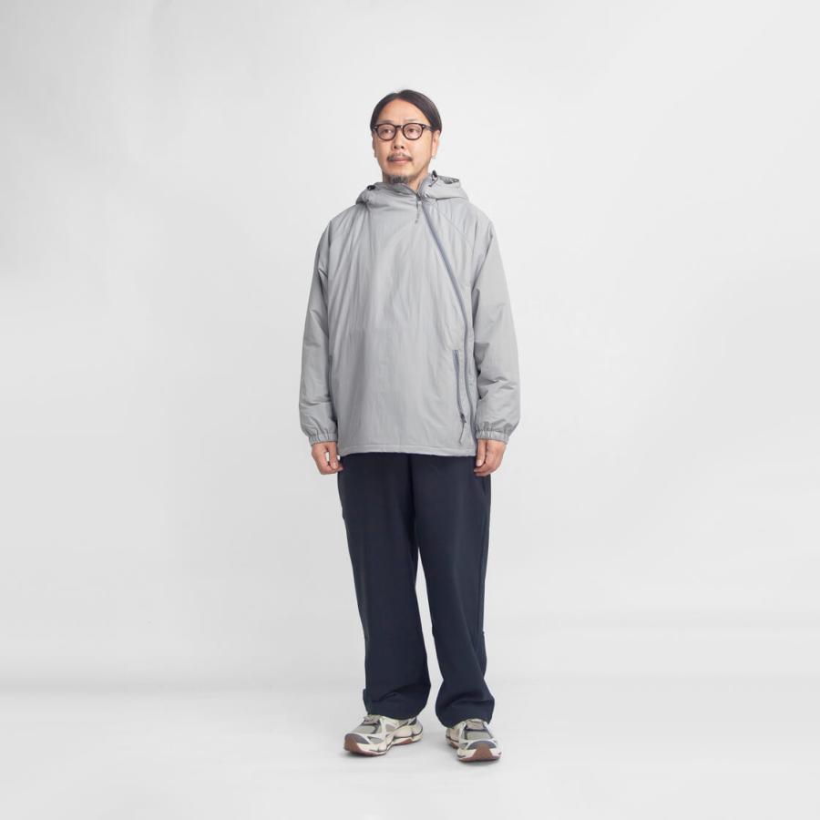 アクシーズクイン AXESQUIN ポーラテック バイアスジップ 中綿ジャケット メンズの画像
