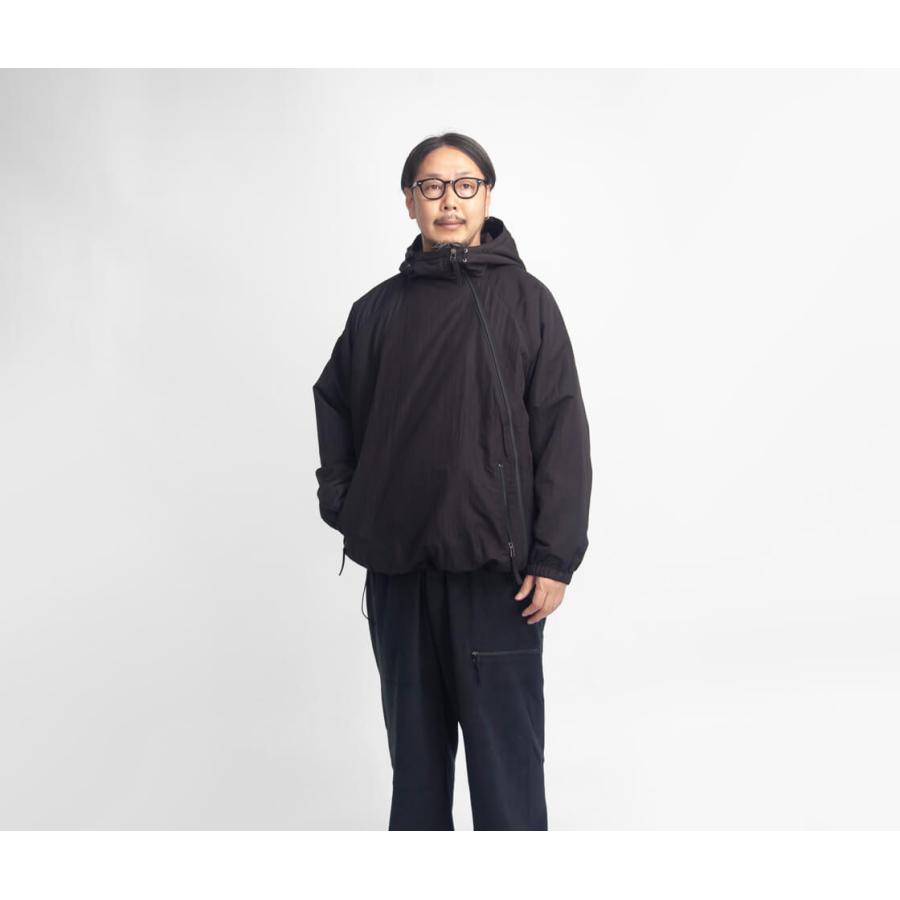 アクシーズクイン AXESQUIN ポーラテック バイアスジップ 中綿ジャケット メンズの画像