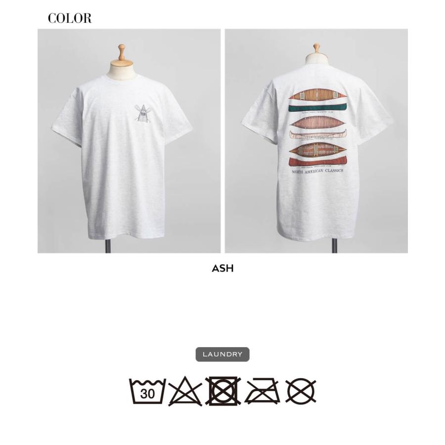 LIBERTY GRAPHICS（リバティグラフィックス） バックプリントTシャツ