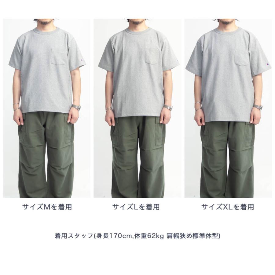 Champion（チャンピオン） リバースウィーブ ポケットTシャツ メンズ