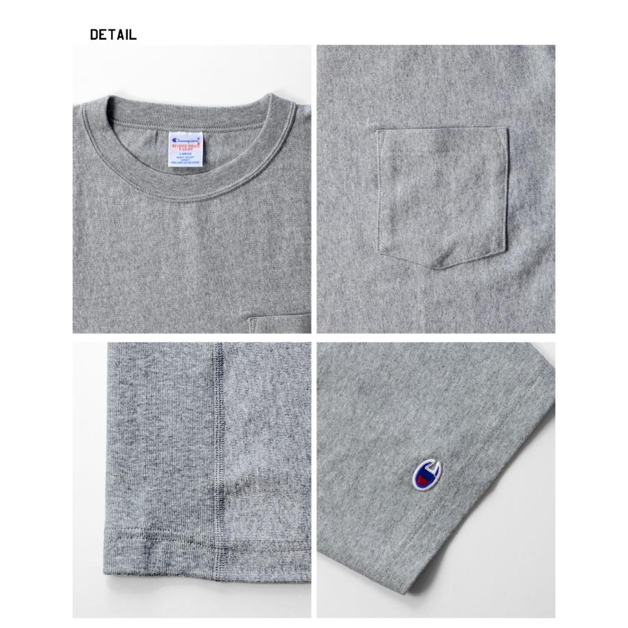 Champion（チャンピオン） リバースウィーブ ポケットTシャツ メンズ