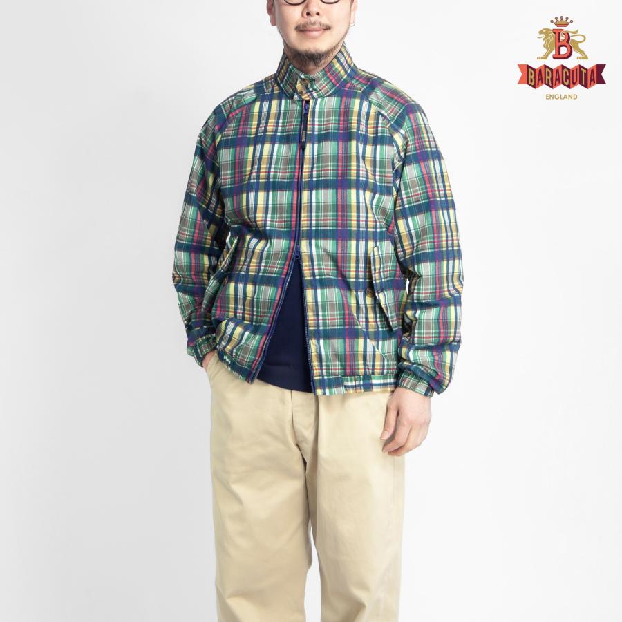 BARACUTA 【セール価格】 バラクータ G9 マドラスチェック BARACUTA 【セール価格】 バラクータ G9 マドラスチェック