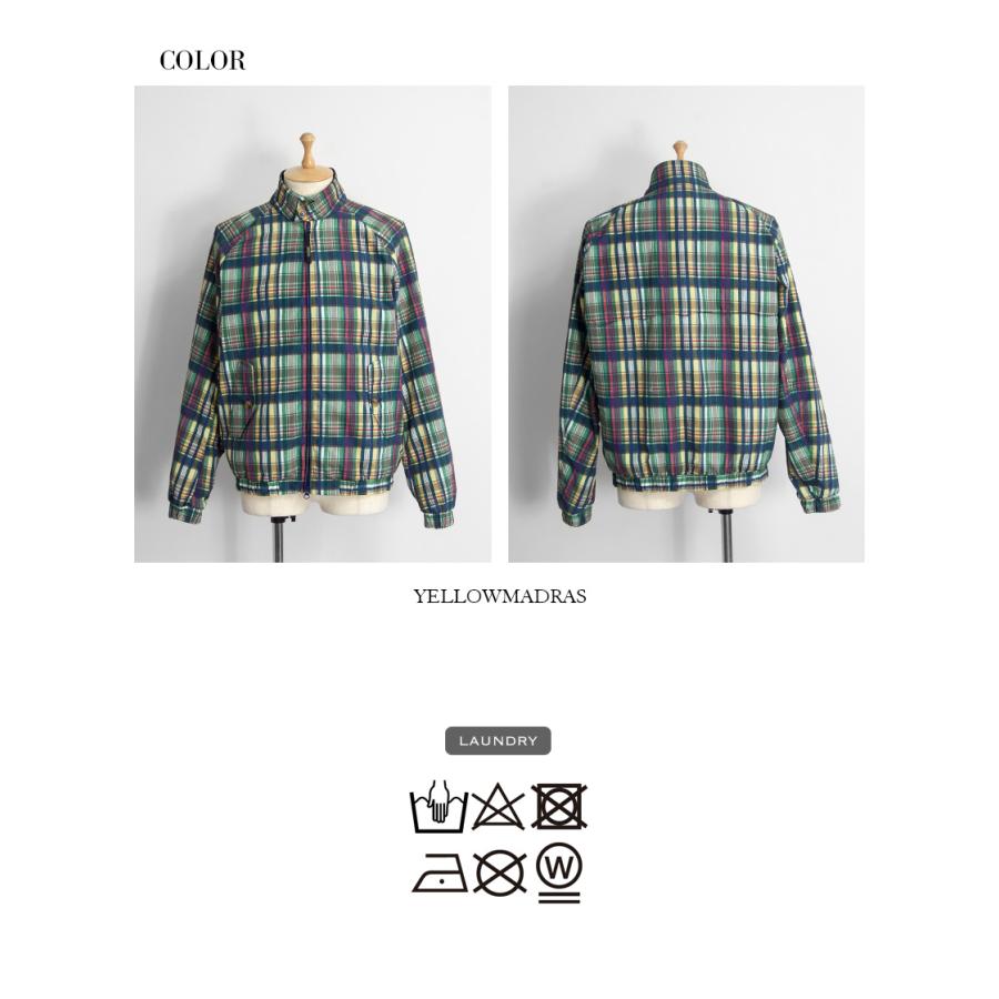 BARACUTA 【セール価格】 バラクータ G9 マドラスチェック BARACUTA 【セール価格】 バラクータ G9 マドラスチェック