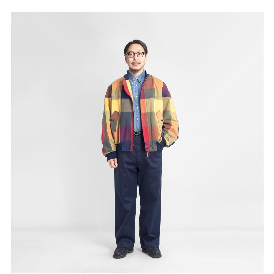 【セール価格】 バラクータフォークライム BARACUTA FOUR CLIMES ビッグチェック ダービージャケット メンズの画像