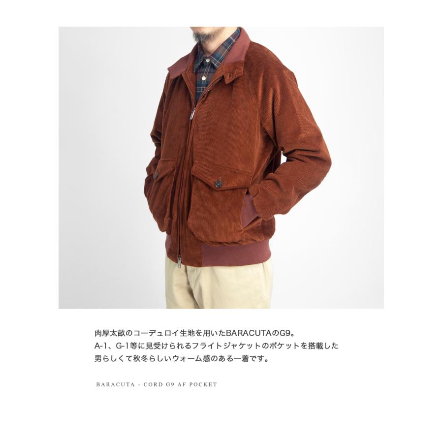 BARACUTA 【セール価格】 バラクータ G9 コーデュロイ AF BARACUTA 【セール価格】 バラクータ G9 コーデュロイ AF