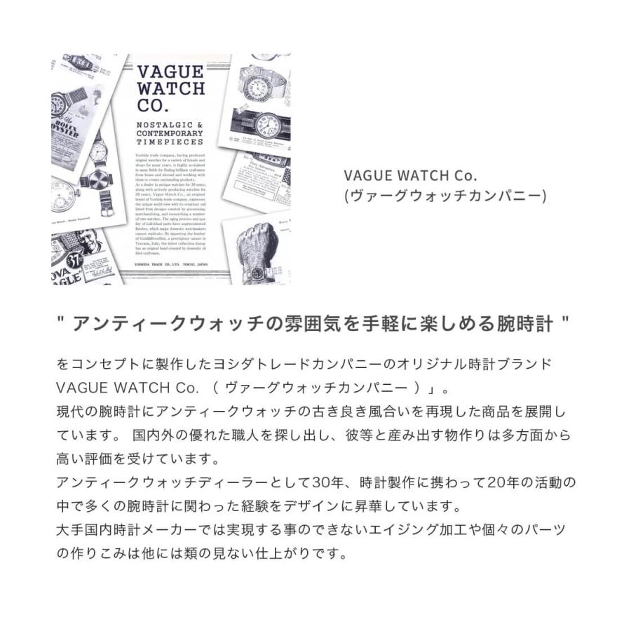 ヴァーグウォッチカンパニー VAGUE WATCH Co. GRY FAD 自動巻き 腕時計 ウォッチ 防水 アンティークの画像