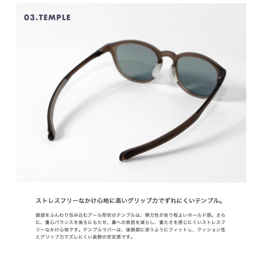 SOLAIZ ソライズ SLD-001 ミドルウェリントン 偏光サングラス OUTDOOR