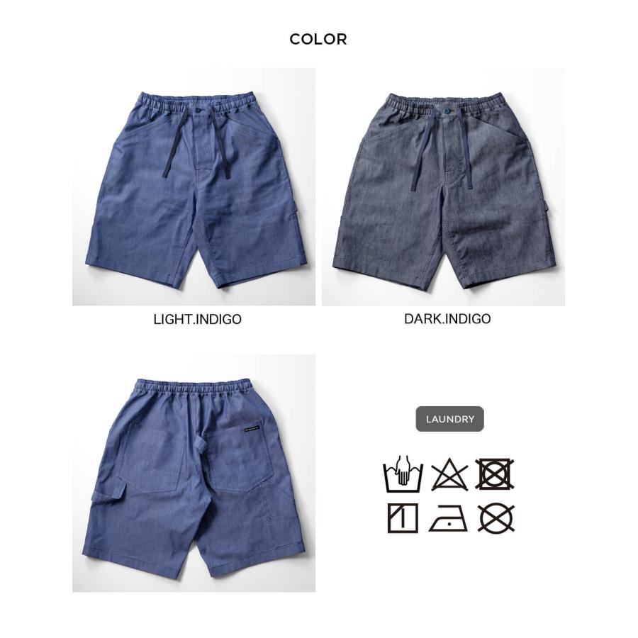 グラフペーパー　ショートパンツ　コットン　インディゴ　無地 Graphpaper (MEN) (グラフペーパー) | SHORTS(ショーツ) | Dice&Dice