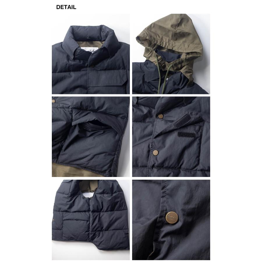 WOOLRICHウールリッチ　高機能ダウンベスト　プリマロフト　S　ベージュ WOOLRICH（ウールリッチ） WOOLRICH OUTDOOR LABEL プリマロフト中綿