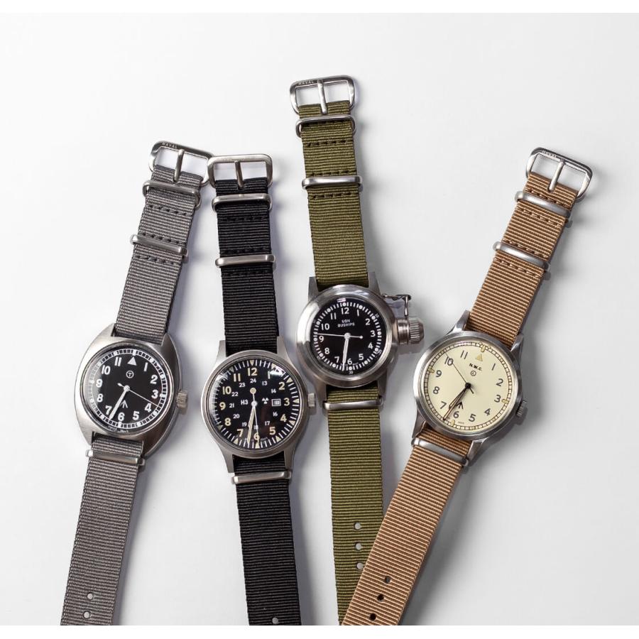 NAVAL WATCH（ナバルウォッチ） NATOタイプ ナイロンベルト ストラップ