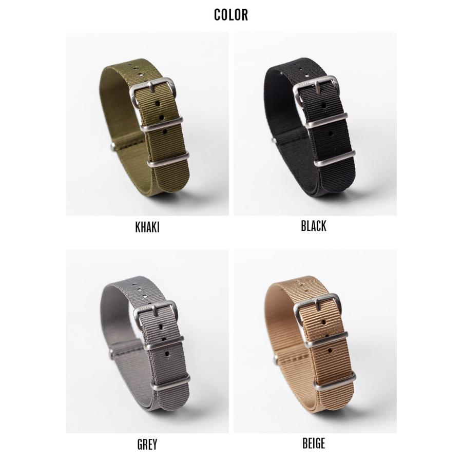 NAVAL WATCH（ナバルウォッチ） NATOタイプ ナイロンベルト ストラップ