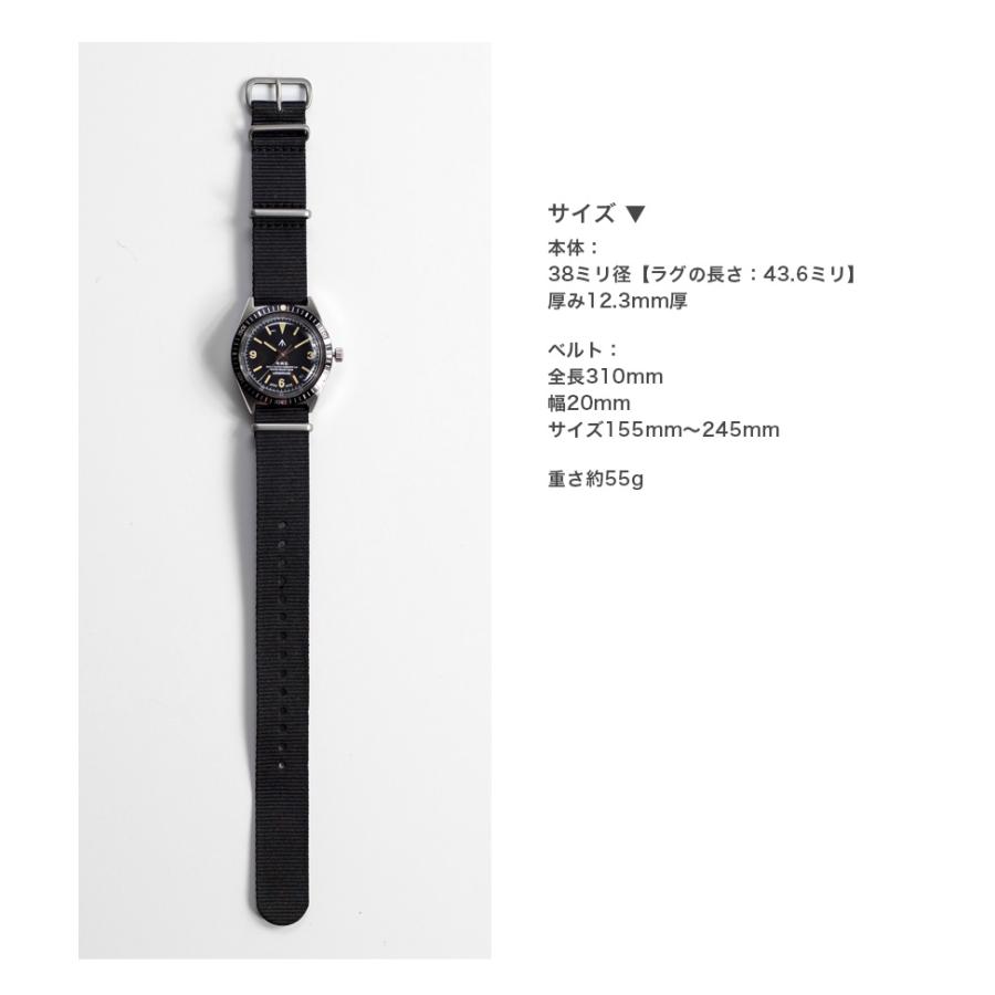 NAVAL WATCH LOWERCASE ナバルウォッチ NATOベルト 回転ベゼル