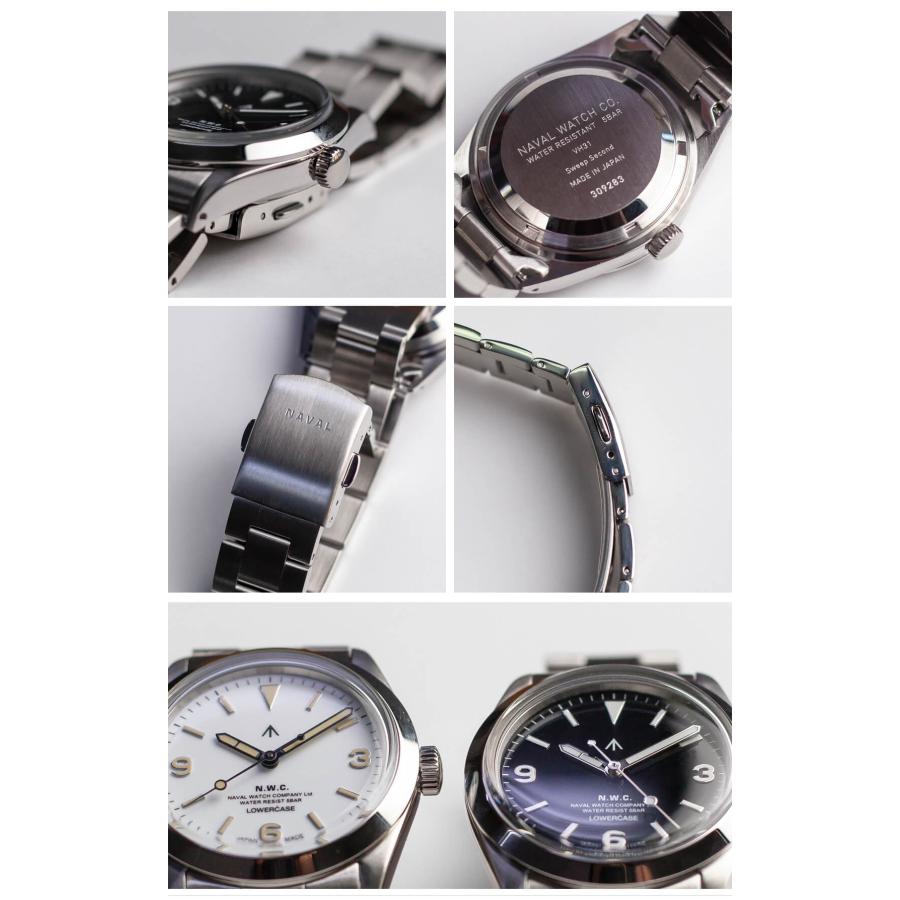 【新品】 NAVAL WATCH 腕時計 ユニセックス FRXF003 Produced by LOWERCASE クォーツ 電池式（VH31） ホワイトxシルバー アナログ表示 NAVAL WATCH（ナバルウォッチ） Produced by LOWERCASE クォーツ 電池