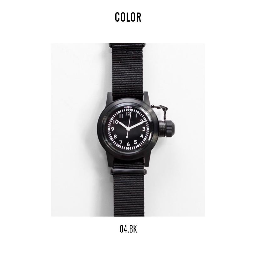 NAVAL WATCH ナバルウォッチ Mil.-04 ブラック BUSHIPS WATCHタイプ