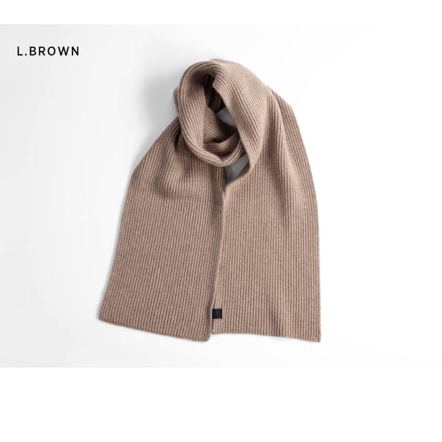 ムーンキャッスル MOONCASTLE カシミヤ100％ 片畔ロングマフラー 別注