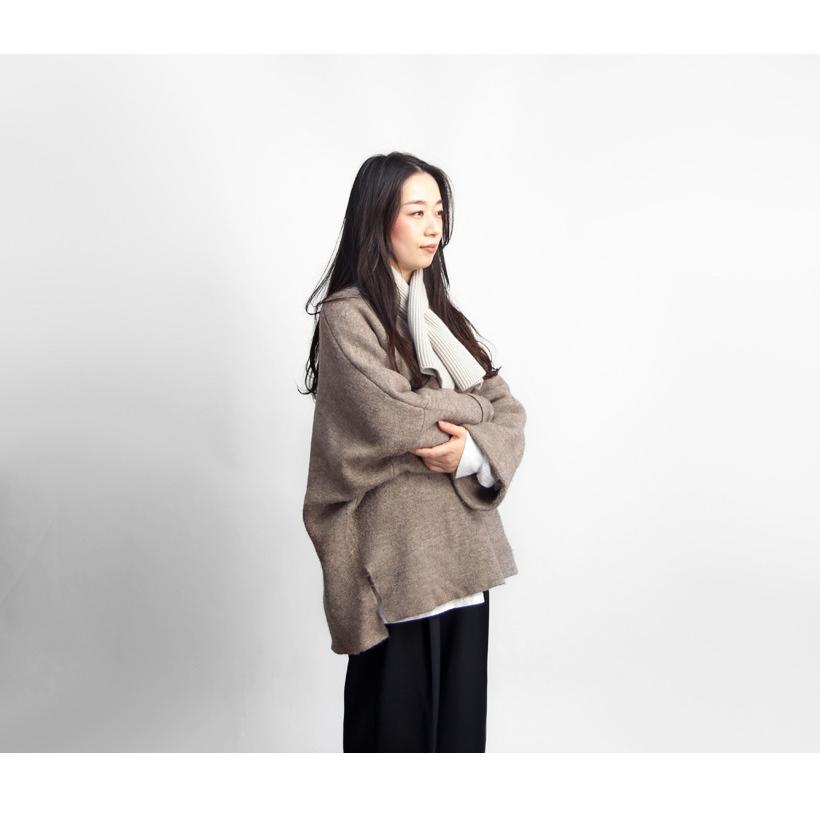 ムーンキャッスル MOONCASTLE カシミヤ100％ ミニマフラー 別注 日本製