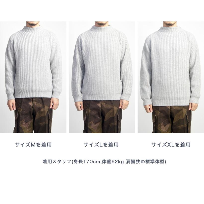 セール価格】ムーンキャッスル MOONCASTLE カシミヤ100％ モックネック