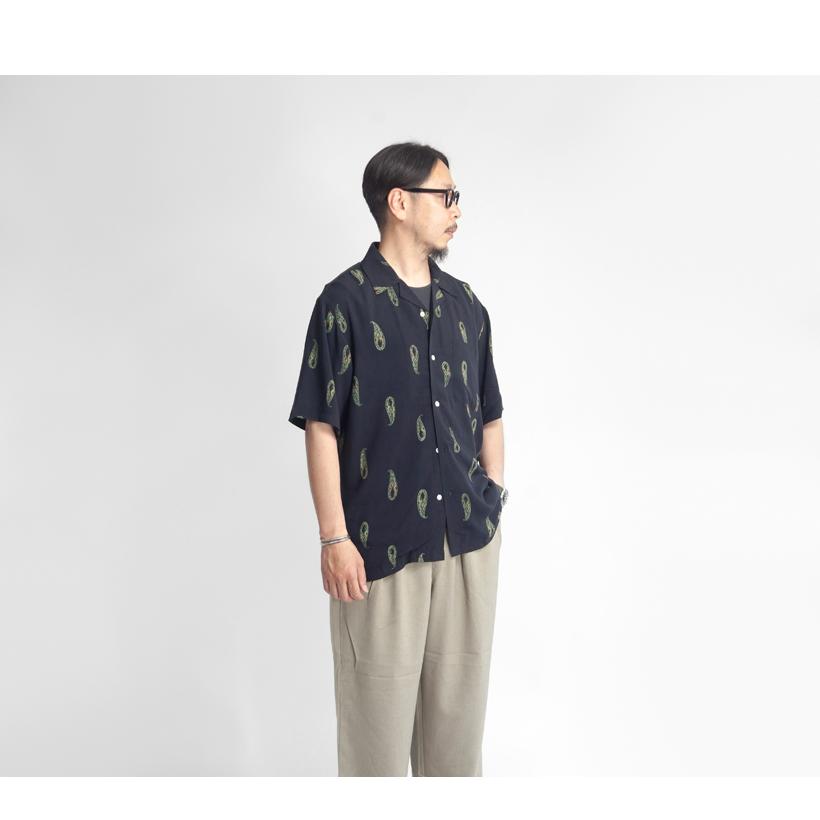 バーゲン価格】 キングコール KING KOLE 総柄 オープンカラーシャツ
