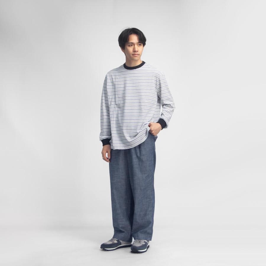 フレンチワーク ヴィンテージ グレーシャンブレーパンツ 30s 40 BRENA（ブレナ） ヴィンテージフレンチシャンブレー コックパンツ 日本