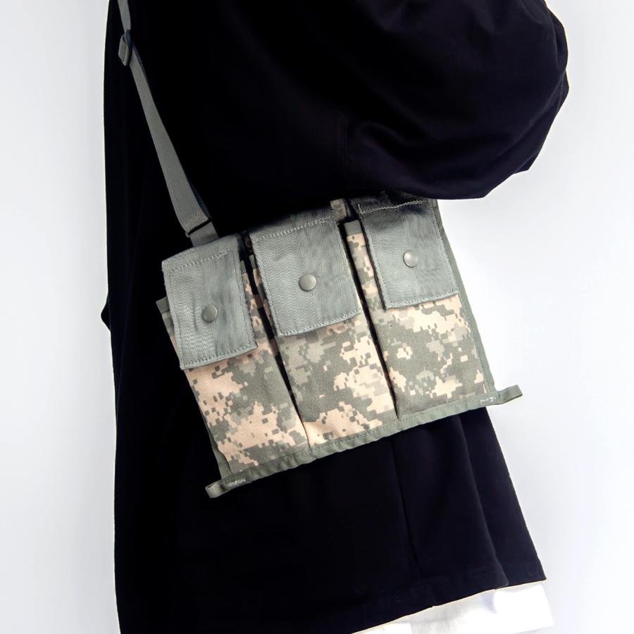 米軍 デッドストック MOLLE II 6 MAGAZINE バンダリアポーチ ACU US