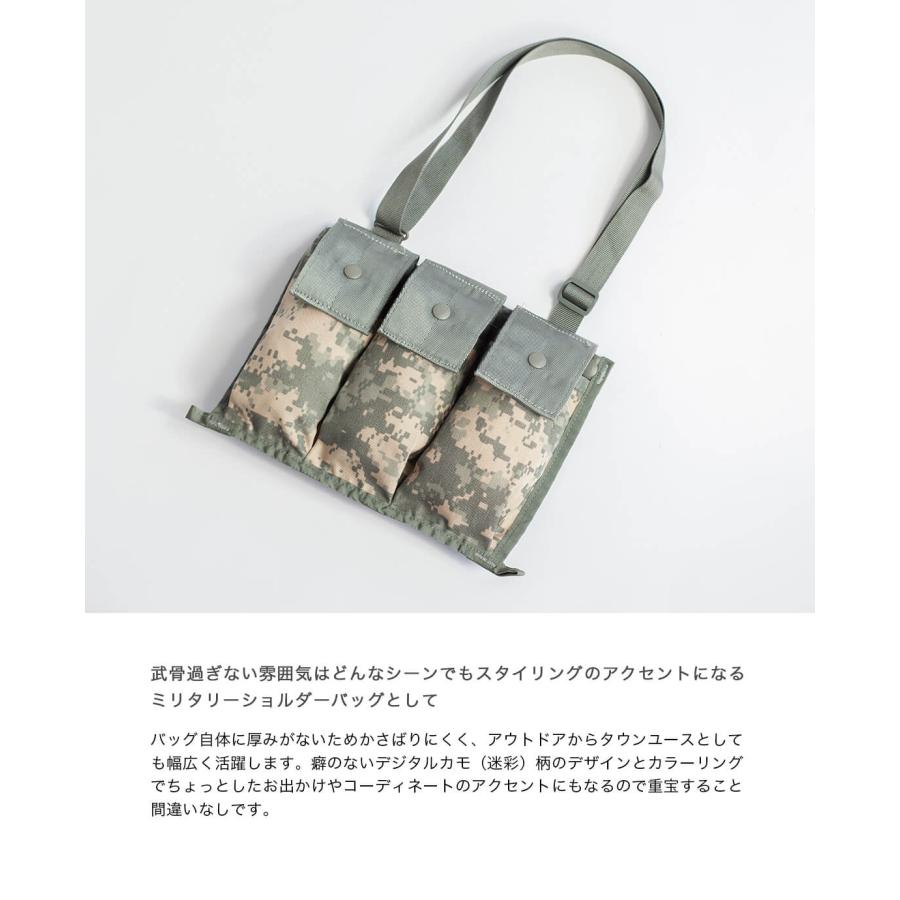 米軍 デッドストック MOLLE II 6 MAGAZINE バンダリアポーチ ACU US