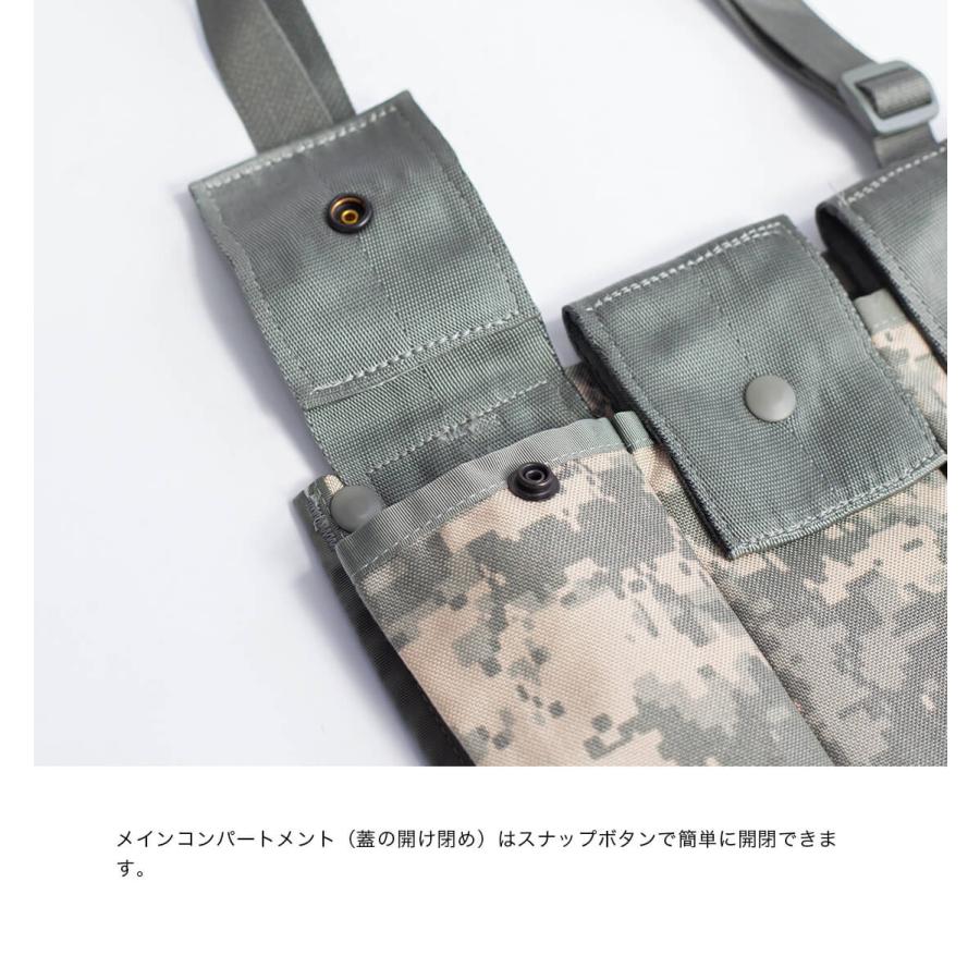 米軍 デッドストック MOLLE II 6 MAGAZINE バンダリアポーチ ACU US