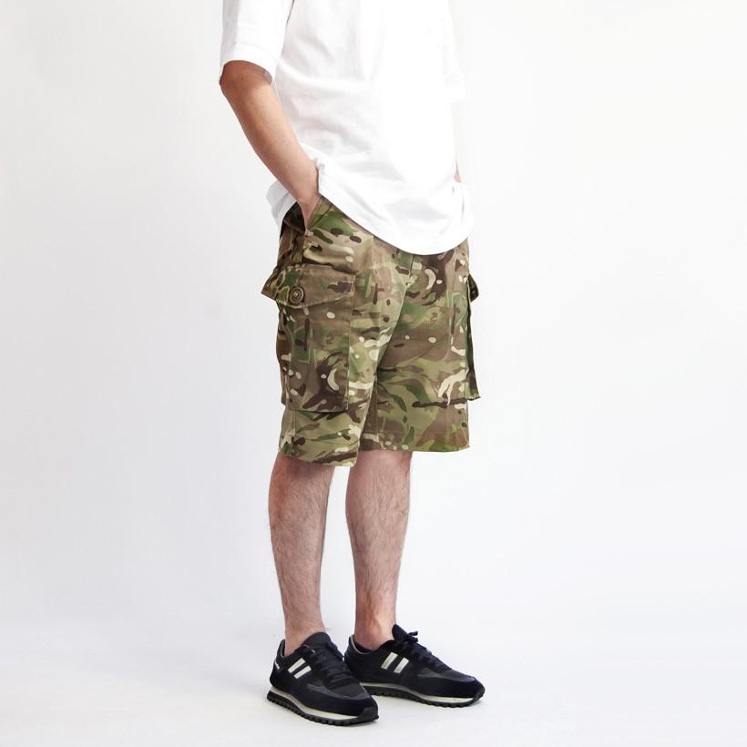 イギリス軍 カーゴショートパンツ MTP デッドストック メンズ : MARC
